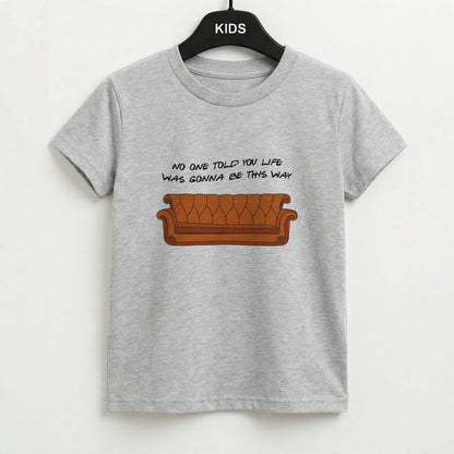 No One Told You Pattern Kids T-Shirt