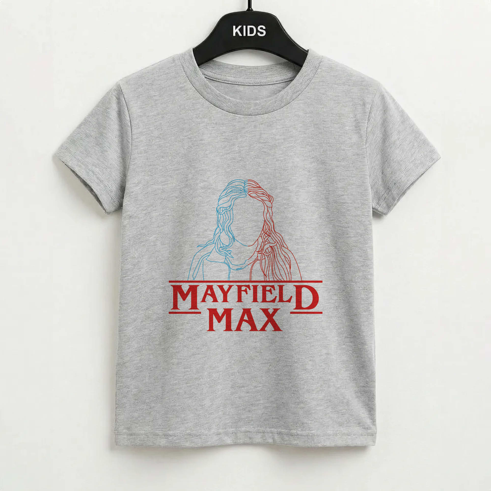 Blue And Red Max Kids T-Shirt