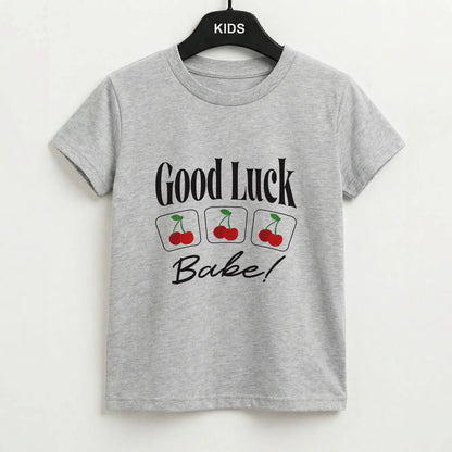 Good Luck Babe Cherries Kids T-Shirt