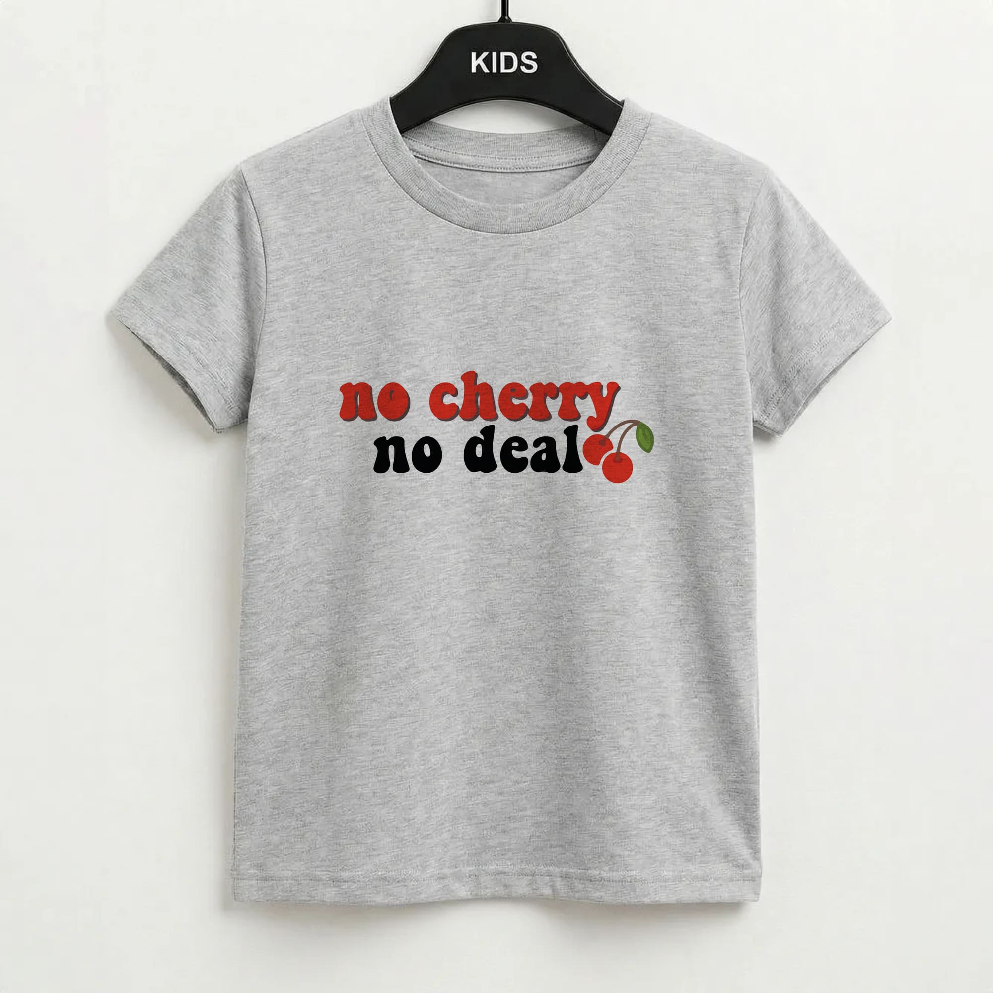 No Cherry No Deal Kids T-Shirt