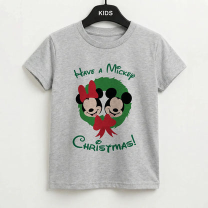 Have A Mickey Christmas Kids T-Shirt