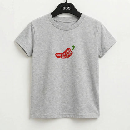 I Feel God In This Chilli's Tonight Kids T-Shirt