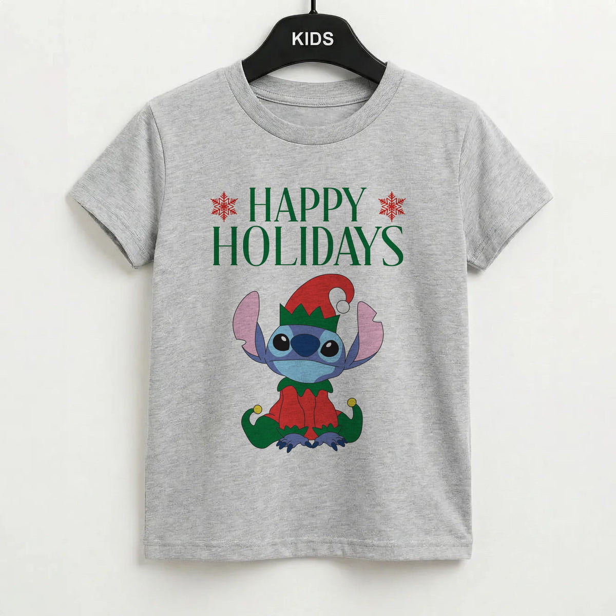 Cute Blue Alien Elf Kids T-Shirt