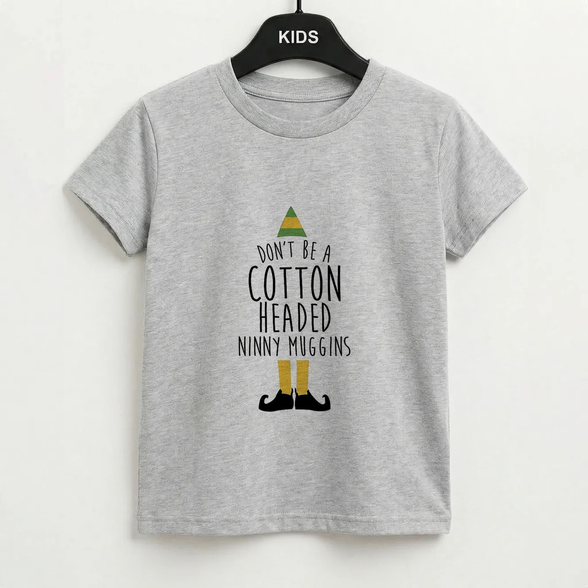 Cotton Headed Ninny Muggins - Buddy The Elf Kids T-Shirt