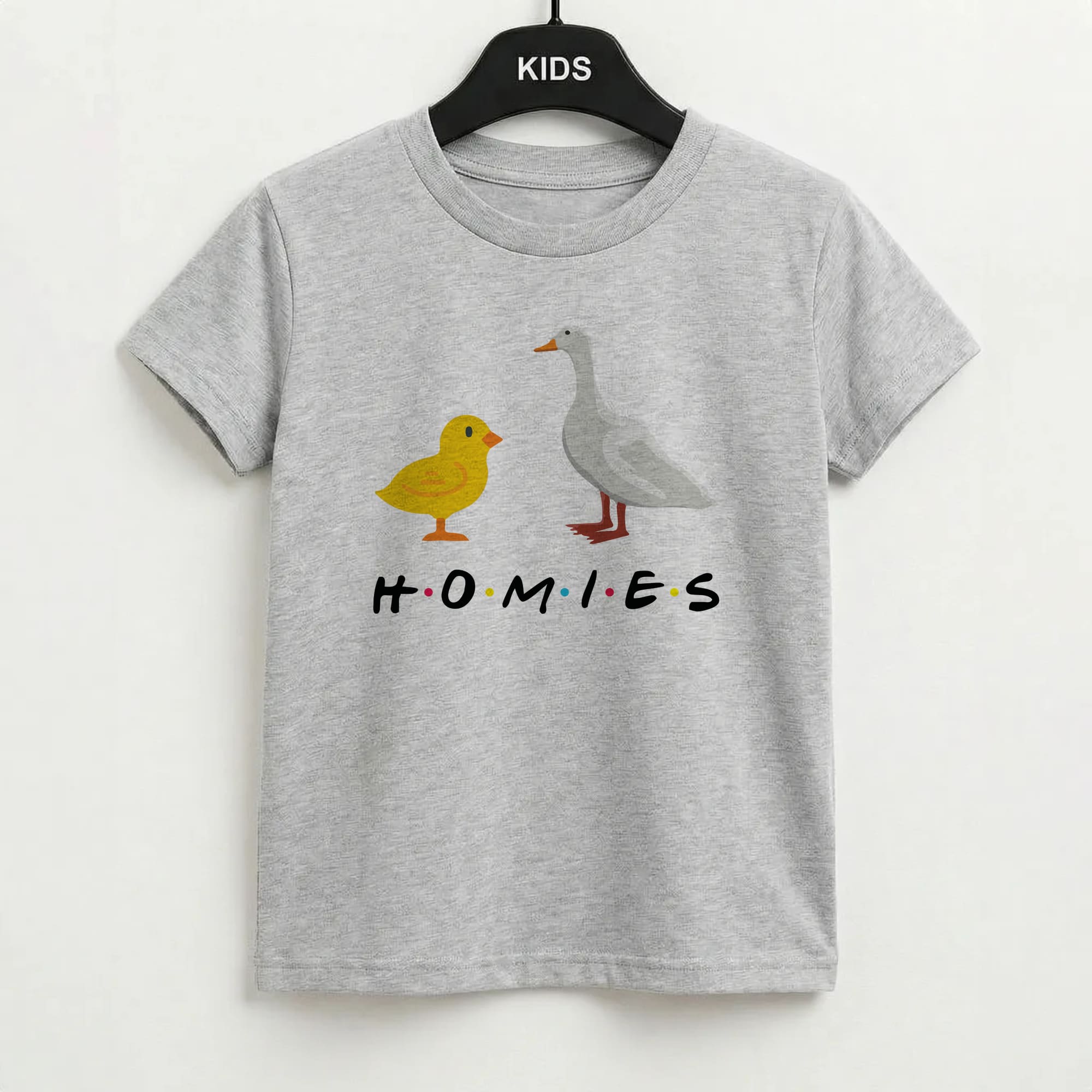 Homies Chick And Duck Kids T-Shirt
