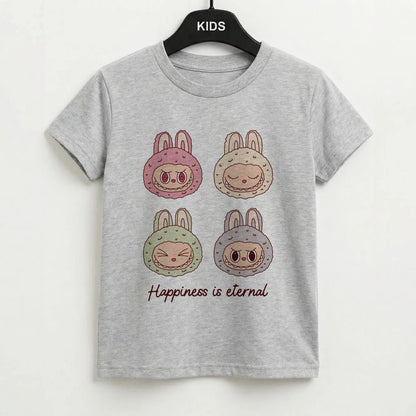 Happiness Is Eternal Monsters Kids T-Shirt