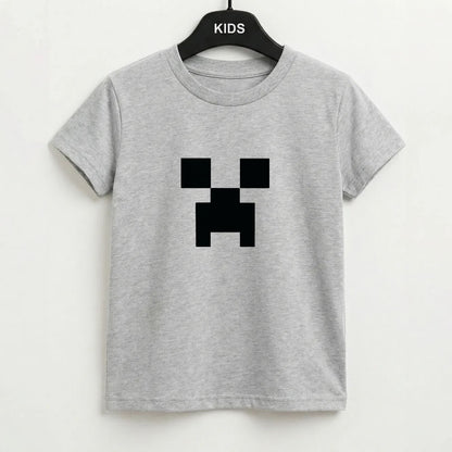 Creeper Face - Mining Kids T-Shirt