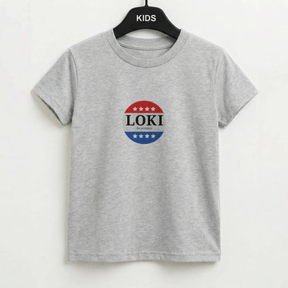 Loki For President Kids T-Shirt