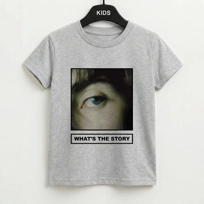 What's The Story Orange Kids T-Shirt