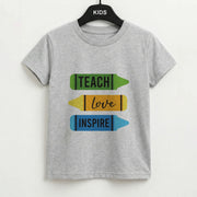 Teach, Love, Inspire Kids T-Shirt 2