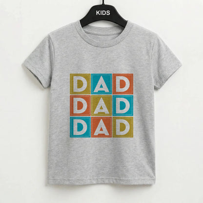 Dad Cubes Kids T-Shirt