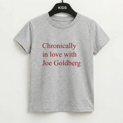 Chronically In Love With Joe Kids T-Shirt