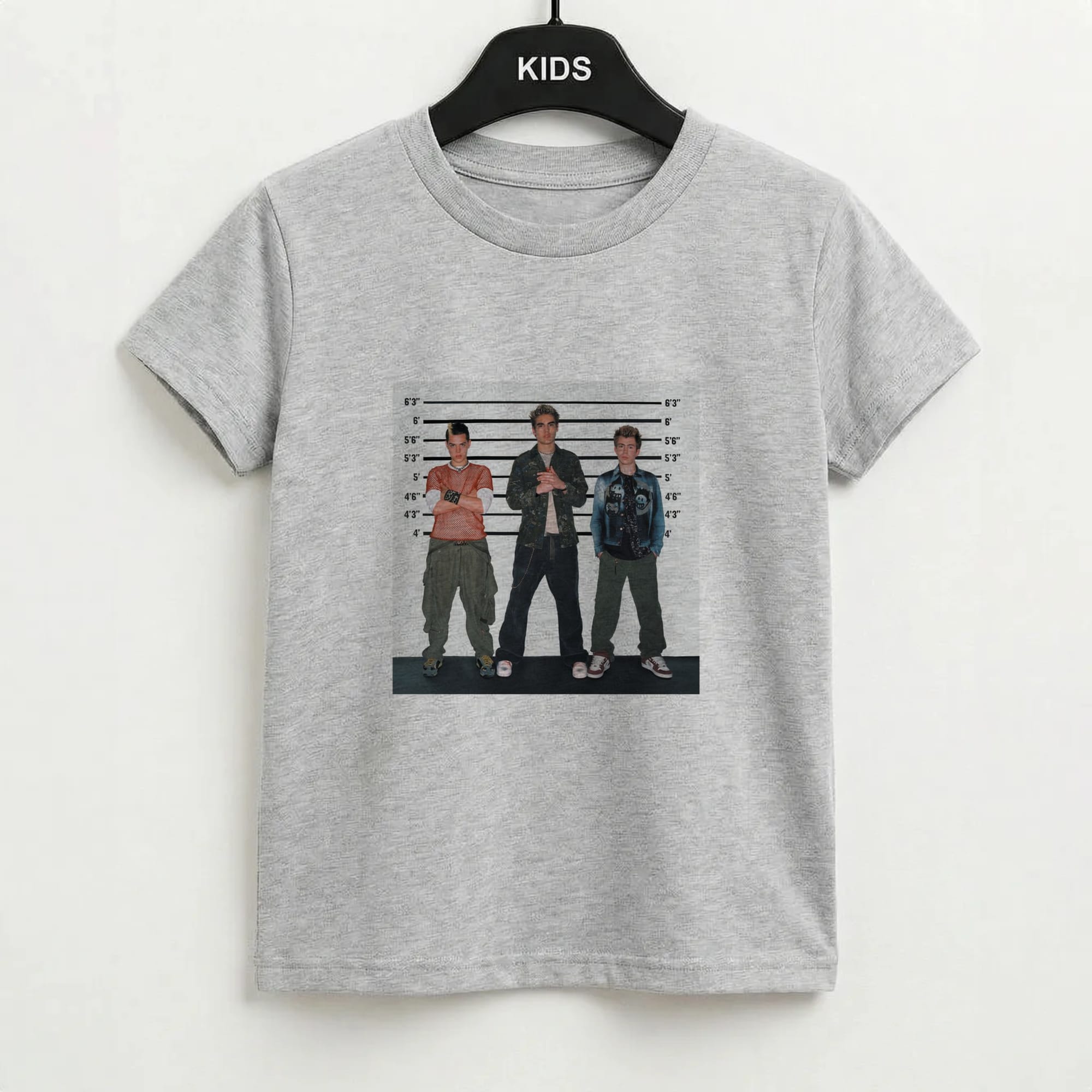 Height Chart - Bust Band Kids T-Shirt