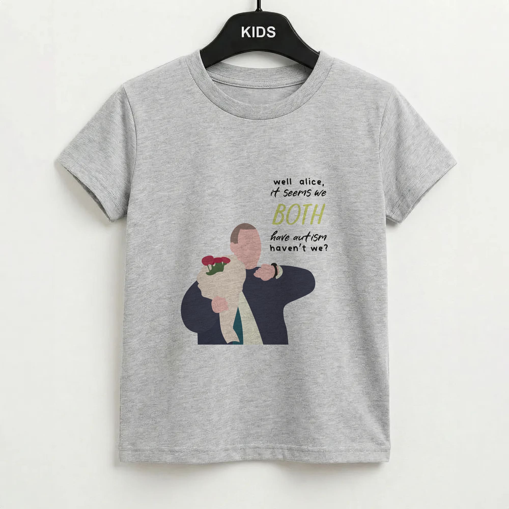 Seems We Both Have Autism - British Pop Culture Kids T-Shirt