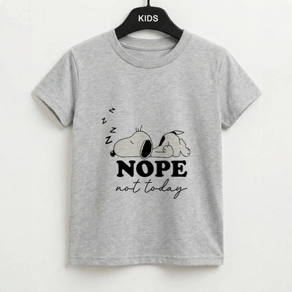 Nope, Not Today Kids T-Shirt