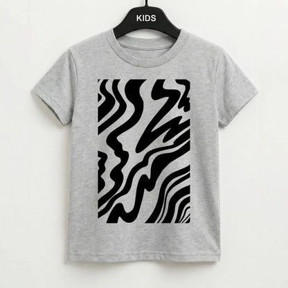 Black And White - Halloween Kids T-Shirt