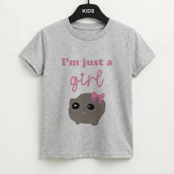 I'm Just A Girl Kids T-Shirt