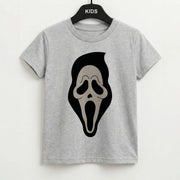 Pink Ghostface Pattern - Scream Kids T-Shirt 2