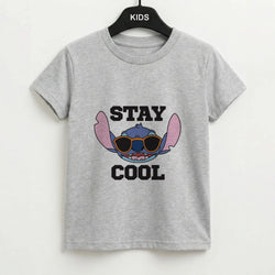 Stay Cool Blue Alien Kids T-Shirt