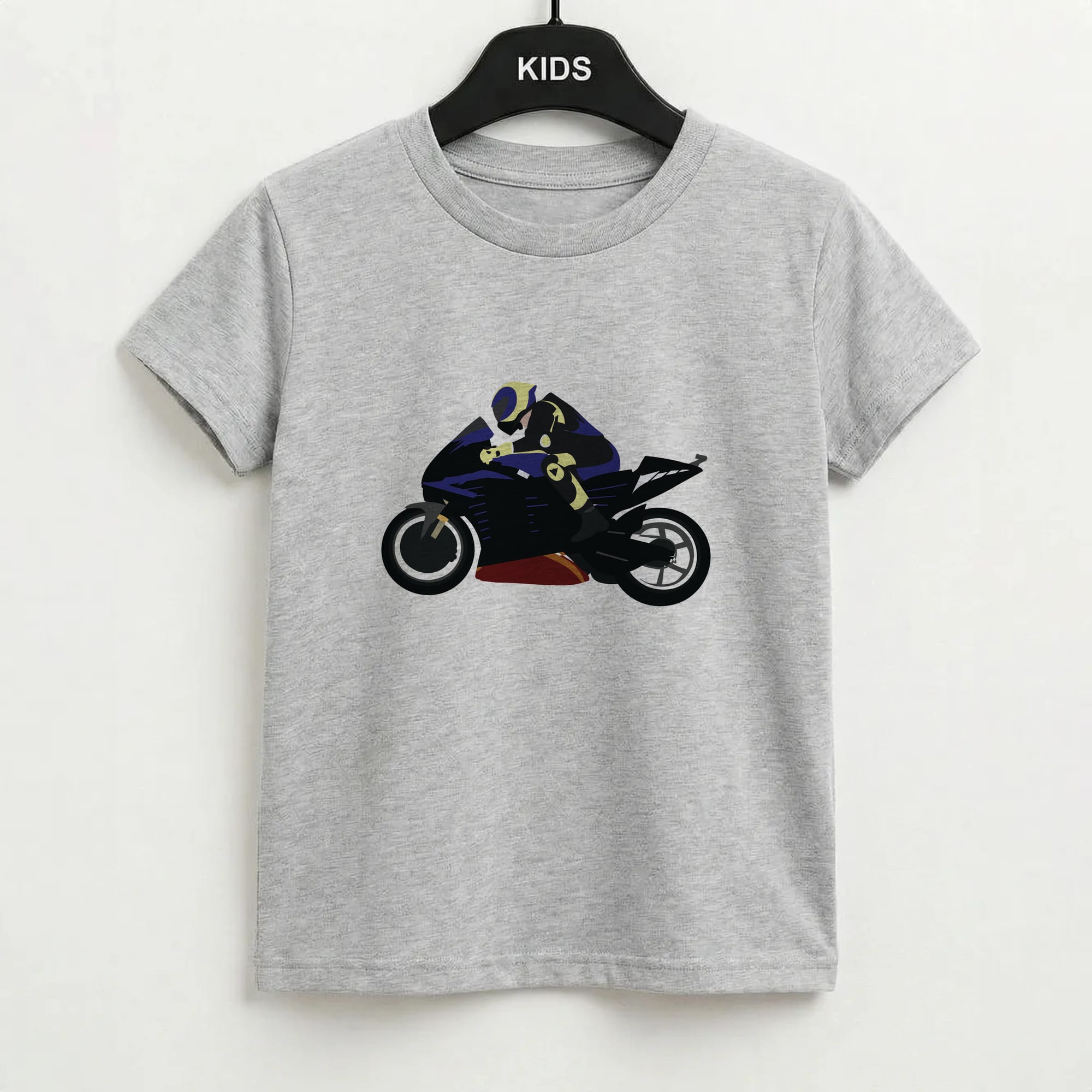 Purple Motorbike - Motorbike Kids T-Shirt