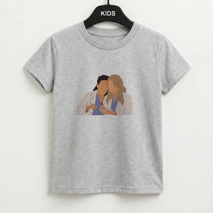 Faceless Characters - Grey's Kids T-Shirt