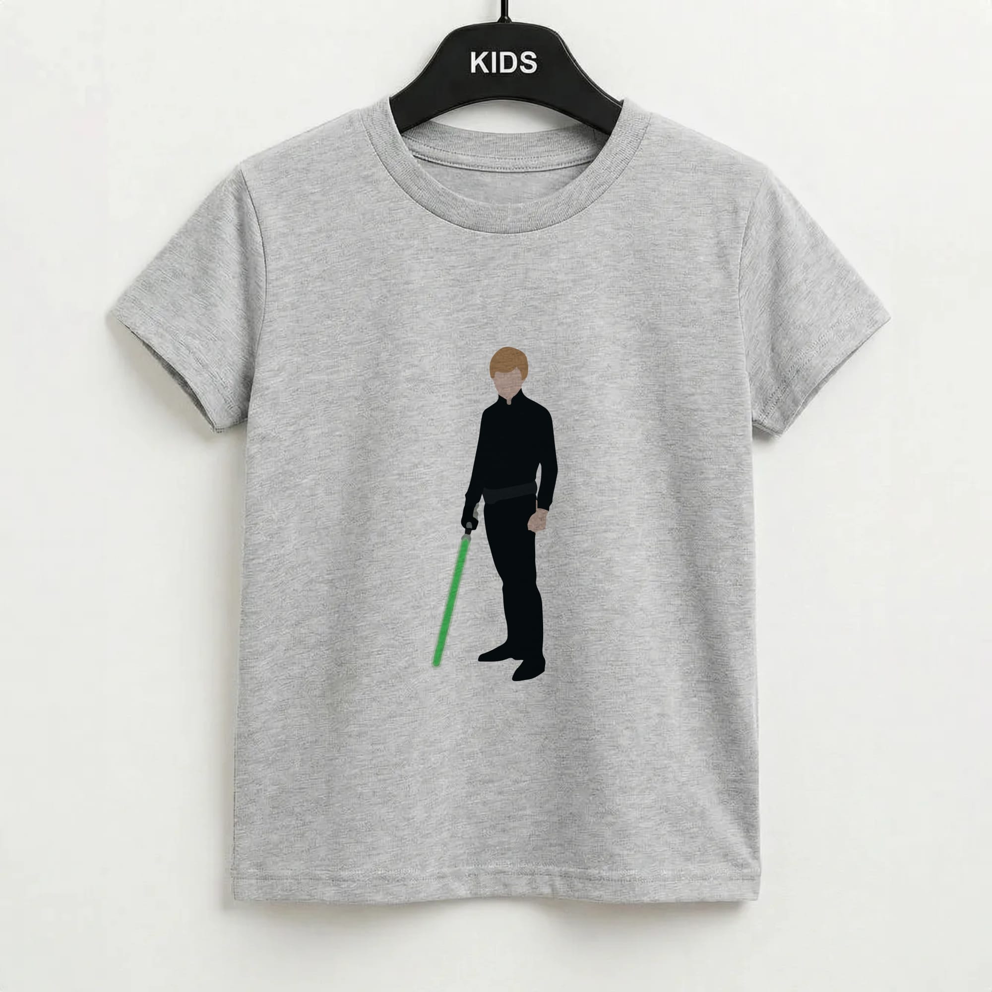 Skywalker Green Lightsaber Kids T-Shirt