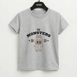 Cute Monster 2025 Pink Kids T-Shirt