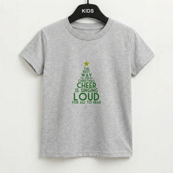 The Best Way To Spread Christmas Cheer - Elf Kids T-Shirt