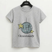 Ocasionally Discoball Kids T-Shirt 2
