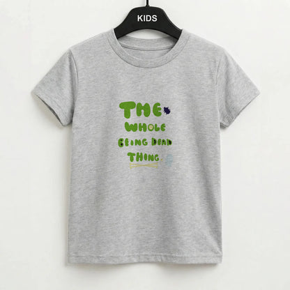 The Whole Being Dead Thing - Beetle Halloween Kids T-Shirt
