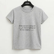 Lighting Up The Sky Tonight Kids T-Shirt 2