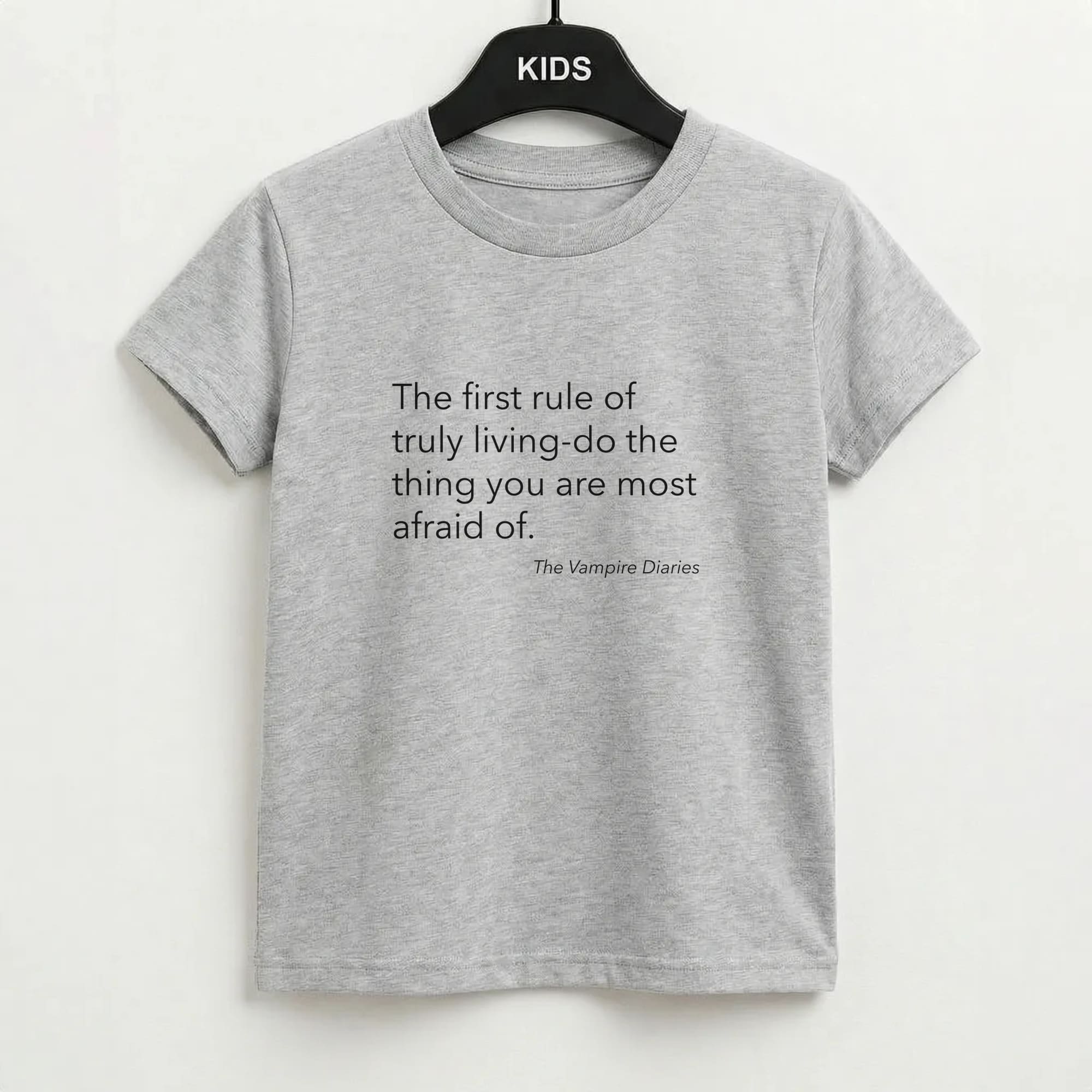 The First Rule Of Truly Living - VD Kids T-Shirt
