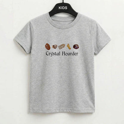 Crystal Hoarder Pattern Kids T-Shirt