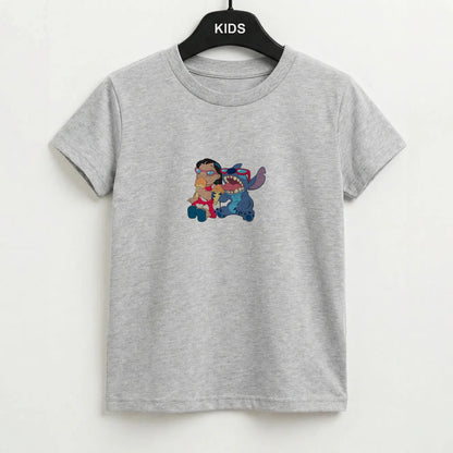 Ice Cream Alien Blue Kids T-Shirt