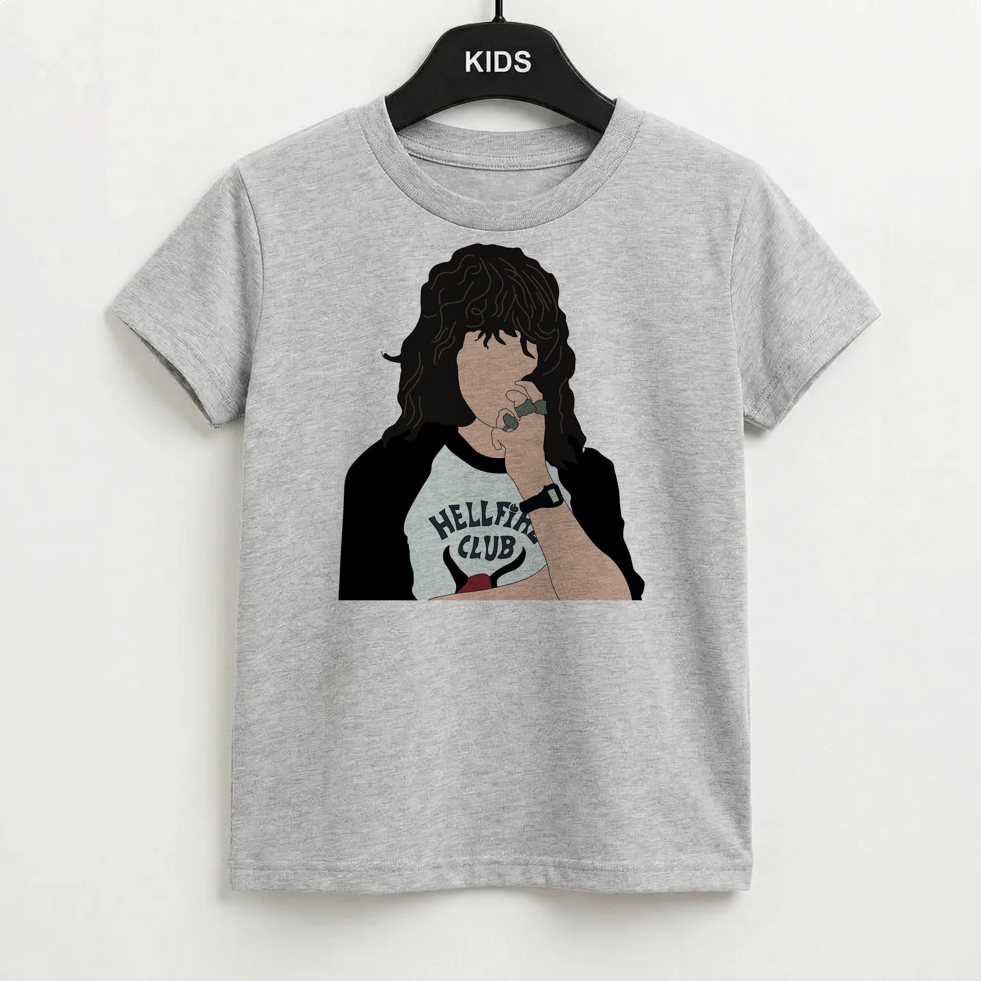 Eddie Munson Hellfire Kids T-Shirt