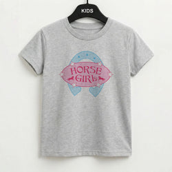 Horse Girl - Horses Kids T-Shirt