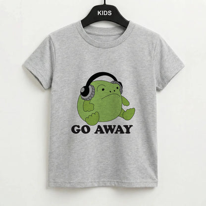 Go Away Grumpy Frog  Kids T-Shirt
