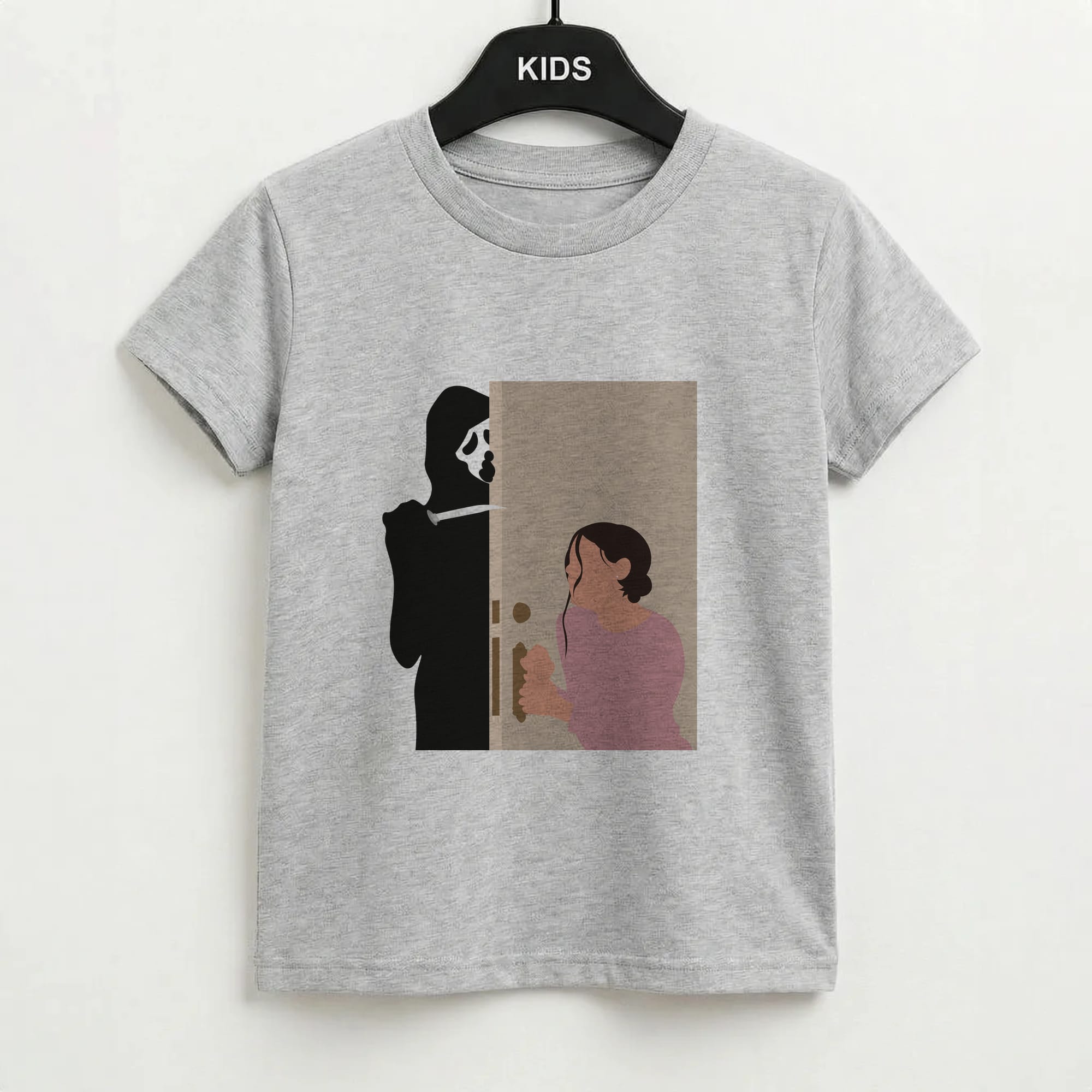 Tara And Ghostface - Scream Kids T-Shirt