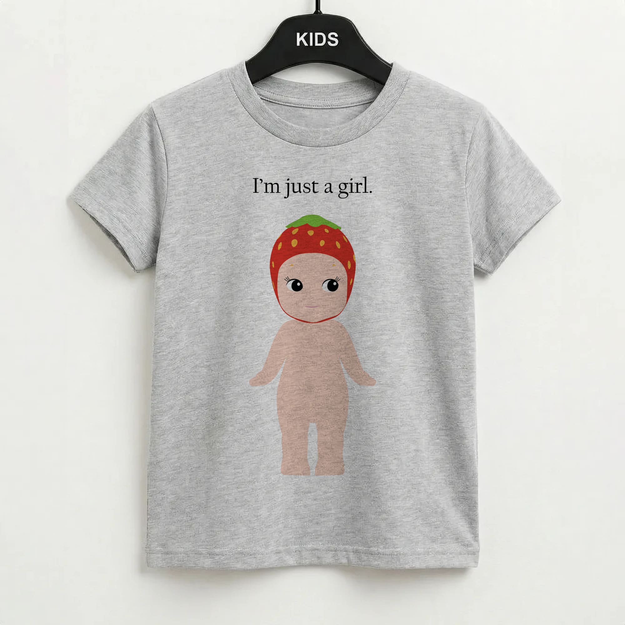 I'm Just A Girl Kids T-Shirt