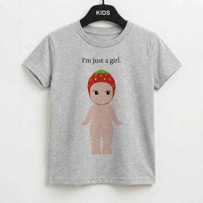 I'm Just A Girl Kids T-Shirt