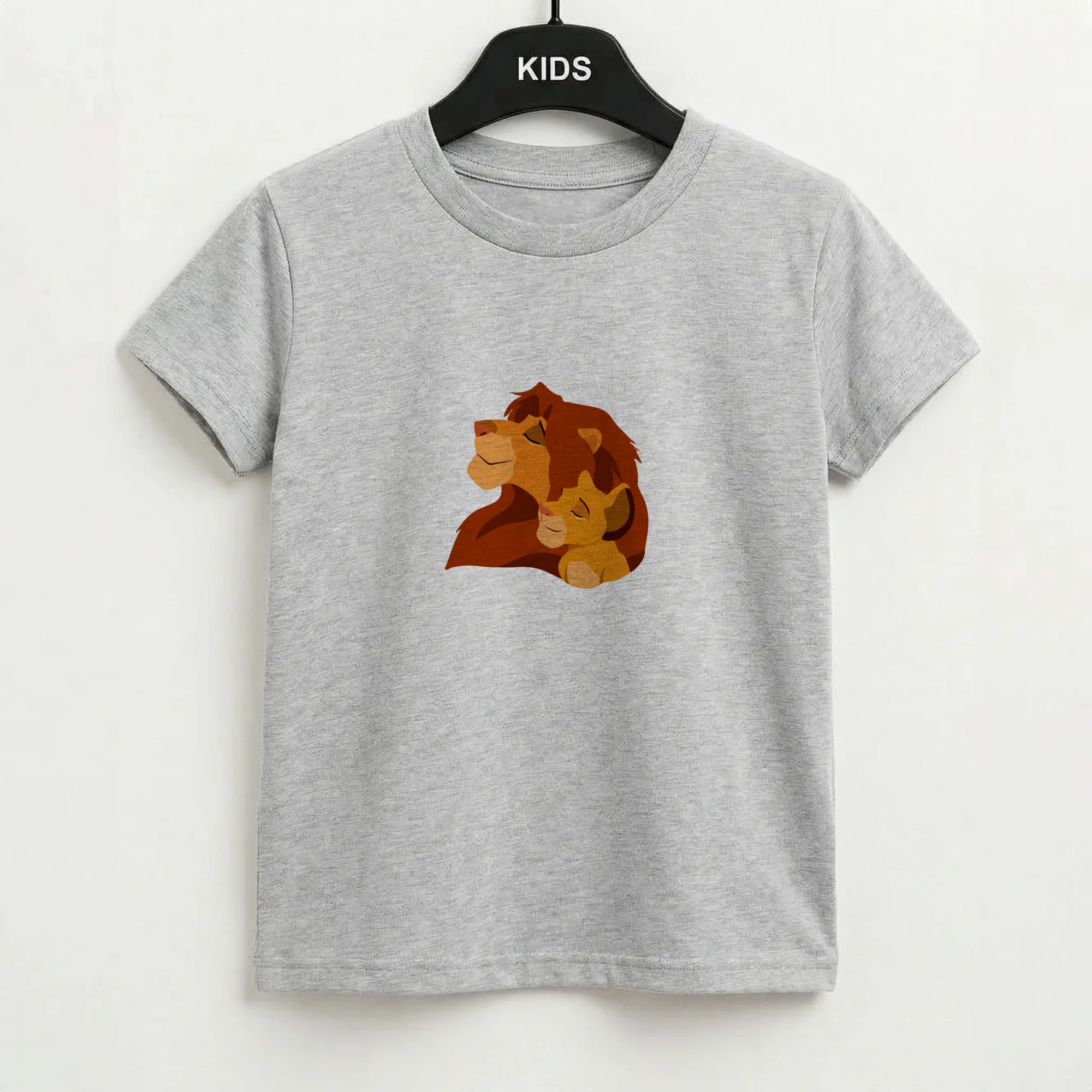 King Lion And Cub Kids T-Shirt
