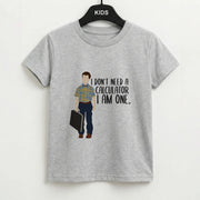 I Don't Need A Calculator - Sheldon Kids T-Shirt 2