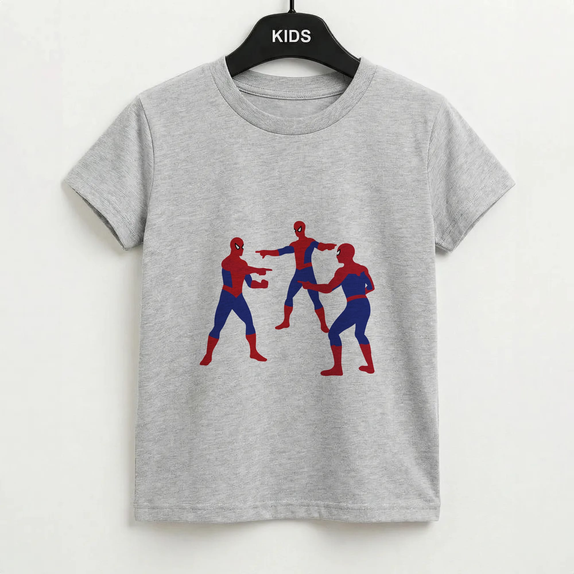Spider Hero Pointing Meme Kids T-Shirt