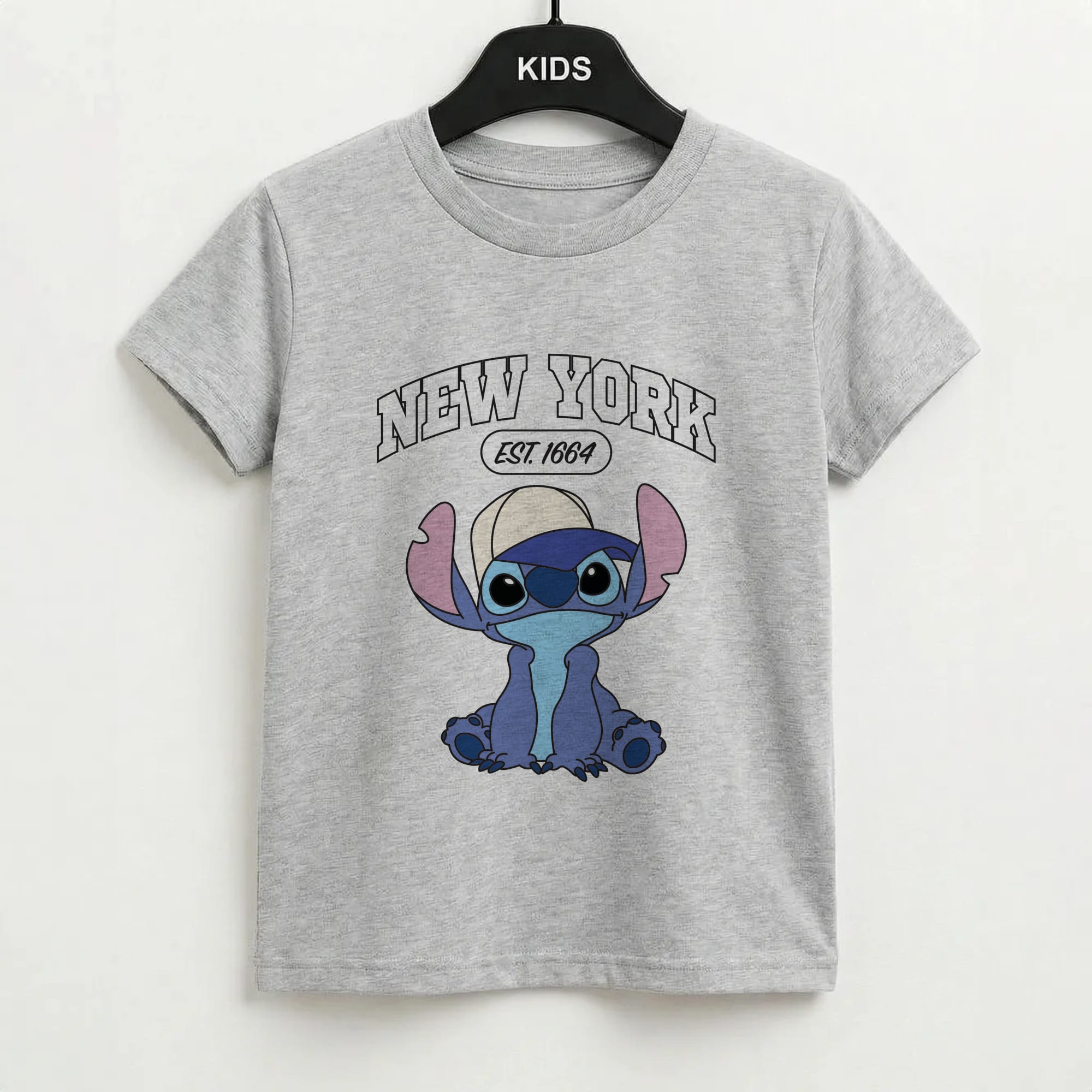 New York Blue Alien Kids T-Shirt