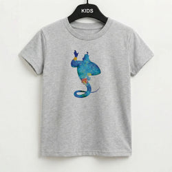 Watercolour Aladdin Fairytale Kids T-Shirt