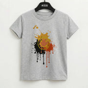 Orange Graffiti - Skate Aesthetic  Kids T-Shirt 2
