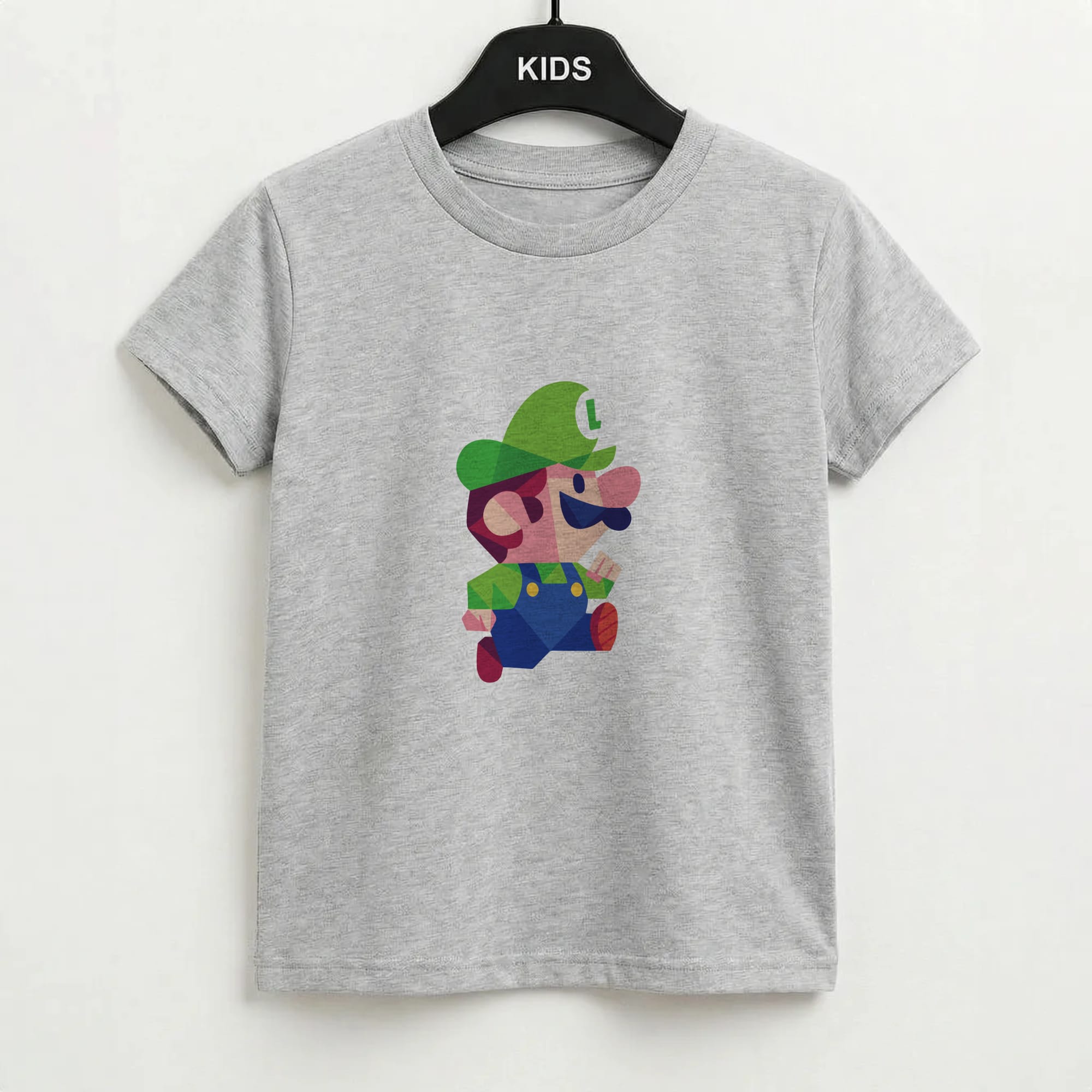 Running Luigi - Mario Kids T-Shirt