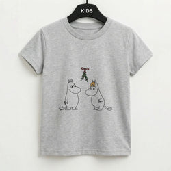 Mistletoe Mooms  Kids T-Shirt