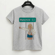 Man Child Miles Kids T-Shirt 2