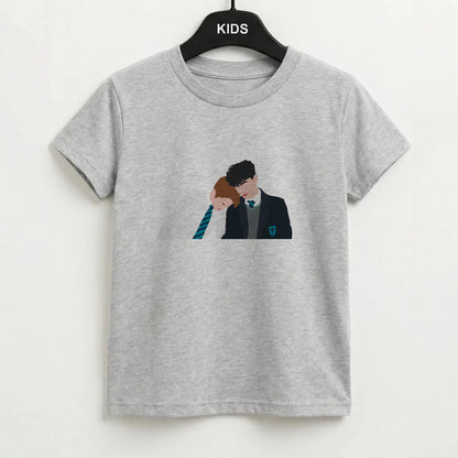 Nick And Charlie School Clothes - Heart TV Kids T-Shirt